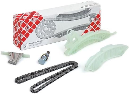 febi bilstein 30345 Steuerkettensatz für Nockenwelle, mit Gleitschienen und Kettenspanner , 1 Stück