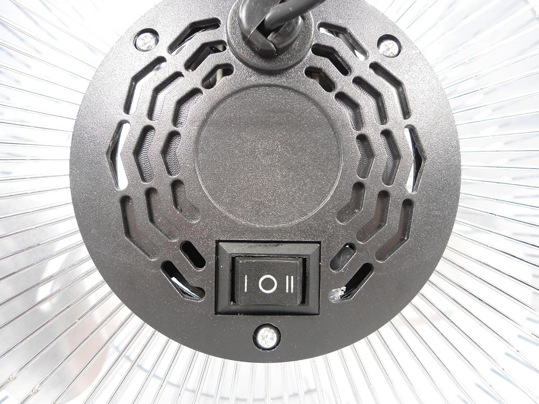 Jocca - Industrieller Bodenventilator 21 cm/3 Geschwindigkeiten verstellbar/Tischventilator 20 W/Ven