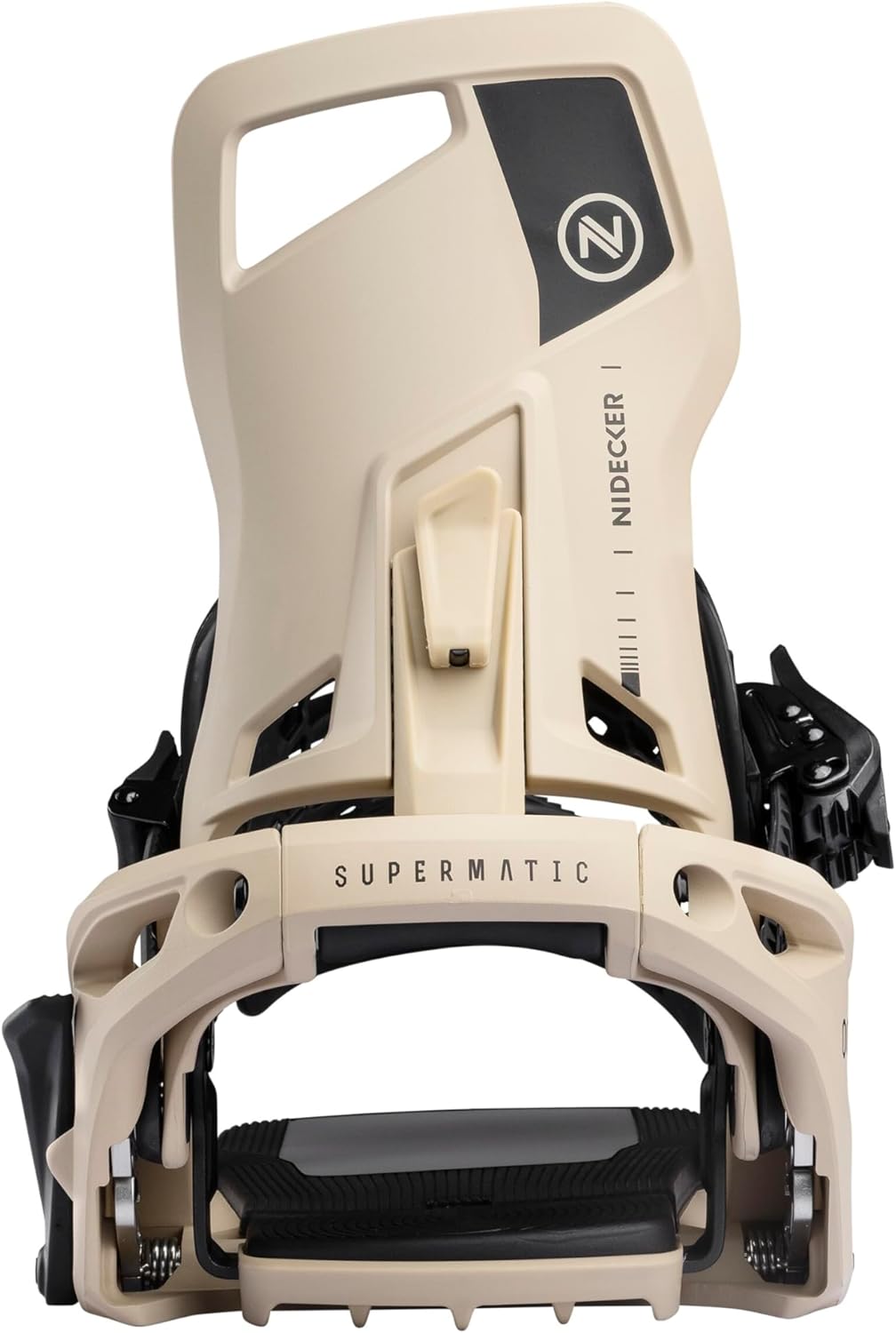 Nidecker Supermatic Snowboard – Universelle, doppelt einsteckbare automatische Bindung – Komfortabel