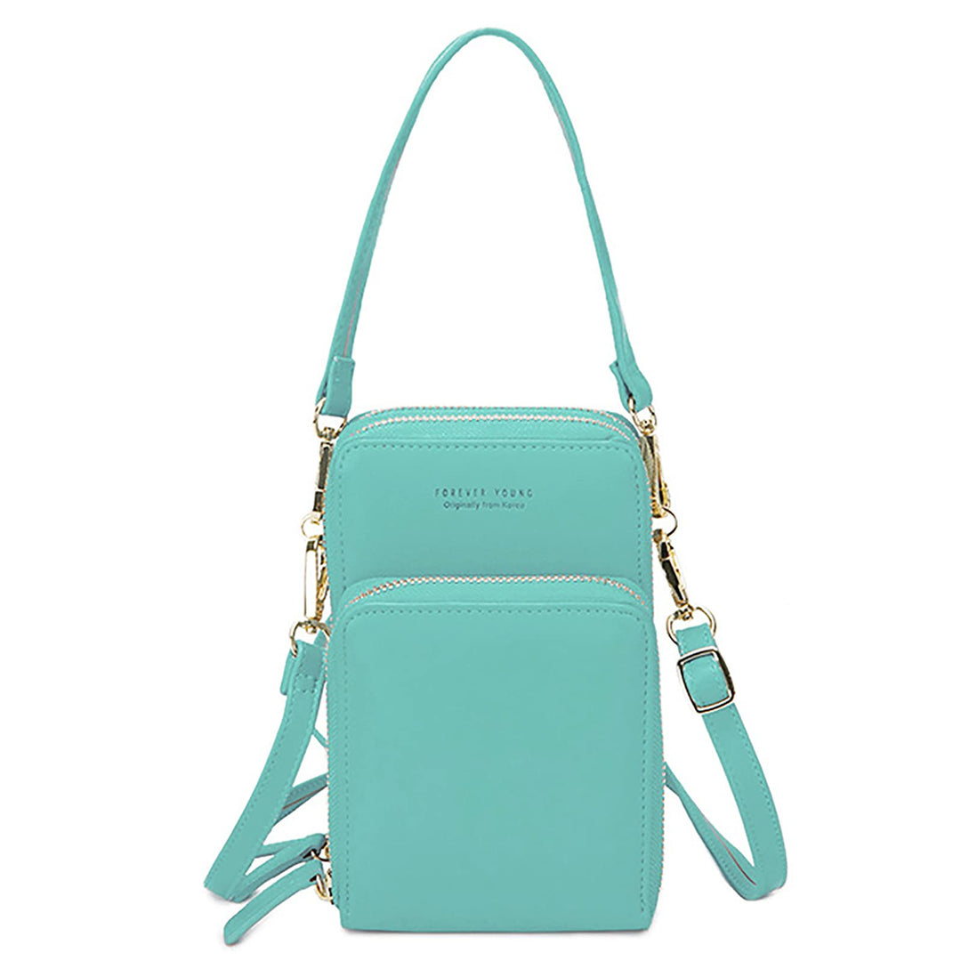 FANDARE Handy Umhängetasche Frauen Crossbody Tasche Schultertasche Damen Handy-Brieftasche Klein Han