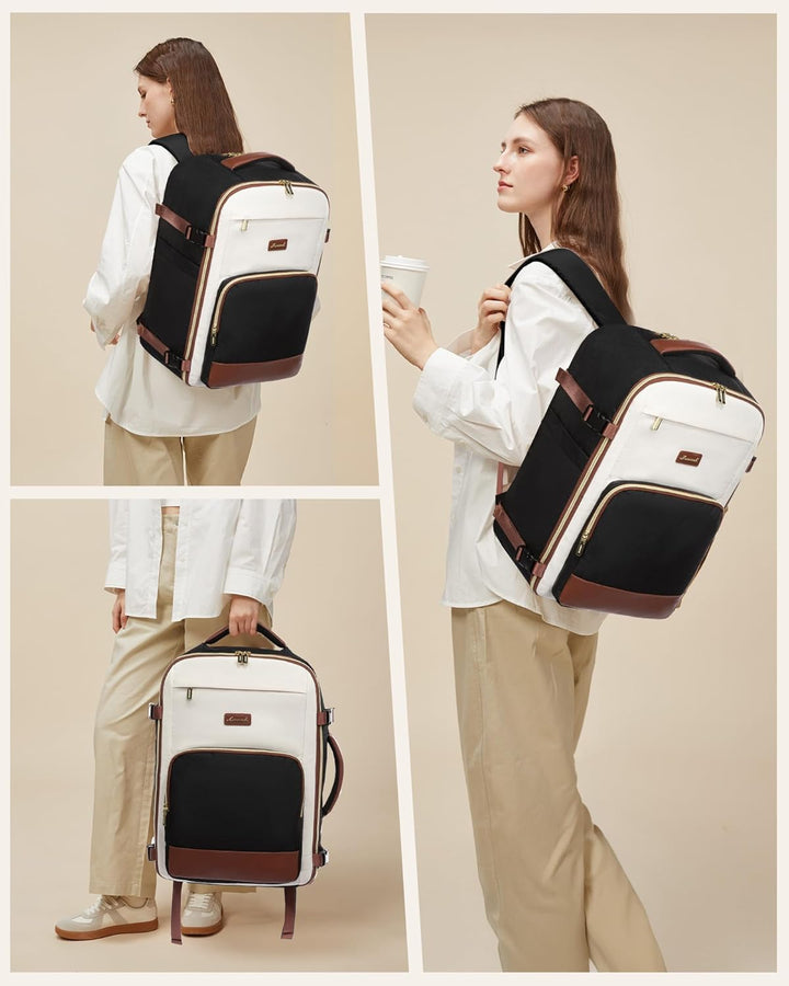LOVEVOOK Ryanair Handgepäck 40x30x20, 24L Reiserucksack Damen, Handgepäck Rucksack Ryanair, Rucksack