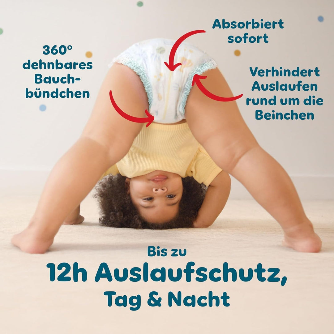 Pampers Baby-Dry Pants Grösse 8, 117 Stück, 17kg+, 360° auslaufsichere Passform für Tag und Nacht Gr
