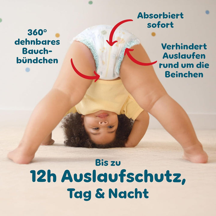 Pampers Baby-Dry Pants Grösse 8, 117 Stück, 17kg+, 360° auslaufsichere Passform für Tag und Nacht Gr