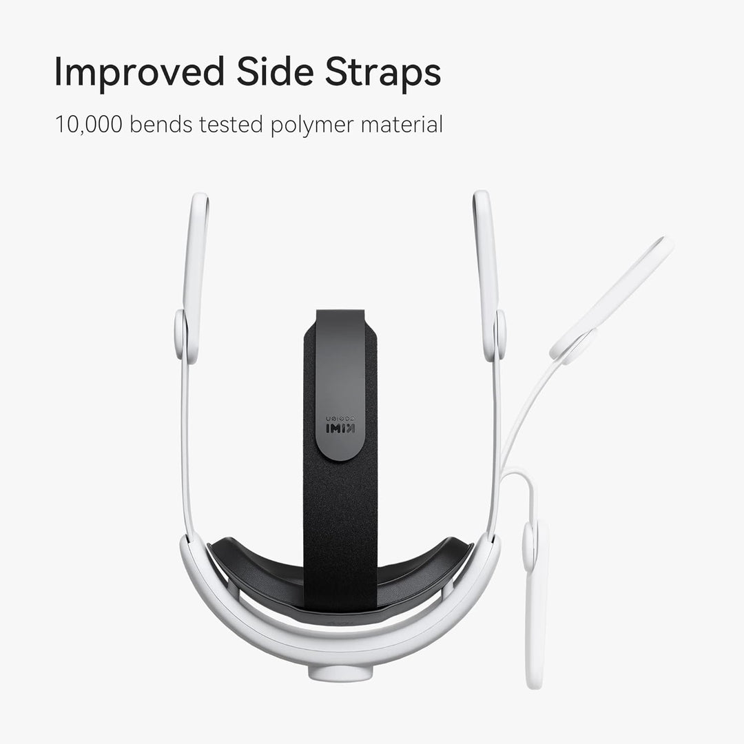 KIWI design aktualisierte Elite Strap Kompatibel mit Quest 2 Zubehör Head Strap für verbesserten Hal