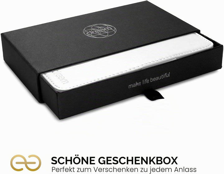 Dreem Fibonacci iPhone 14 Pro Max Brieftaschen-Etui / 2-in-1 stossfestes Etui und abnehmbares Folio
