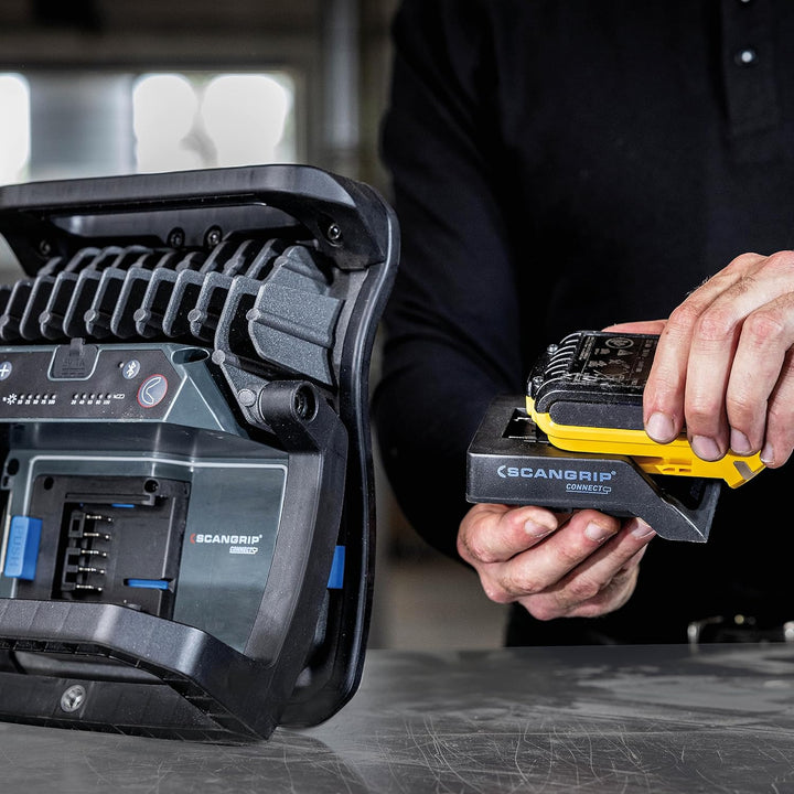 Conectores Scangrip para baterías de 18 V HAZET Verbinder für Hazet, Verbinder für Hazet