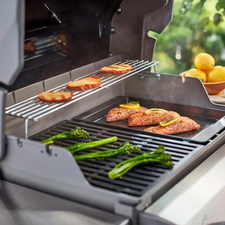 63.5CM Edelstahl Warmhalterost für Weber Spirit 300 Serie, Spirit E310 E320 E330 S310 S320 S330 SP32