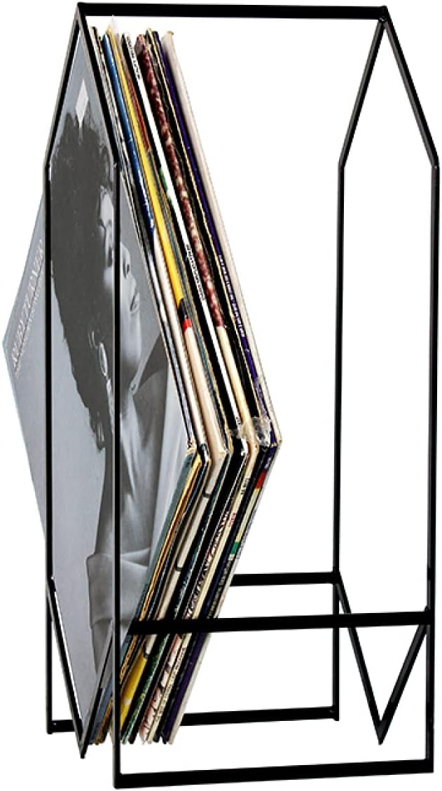 VDD LP-Schallplattenständer - Lagerregal für 30 LP-Schallplatten