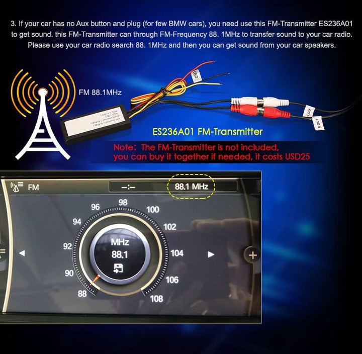 Erisin 8-Kern 4GB RAM+64GB ROM 8.8 Zoll CarPlay Android 12.0 GPS Autoradio Navi für BMW 3er E90 E91