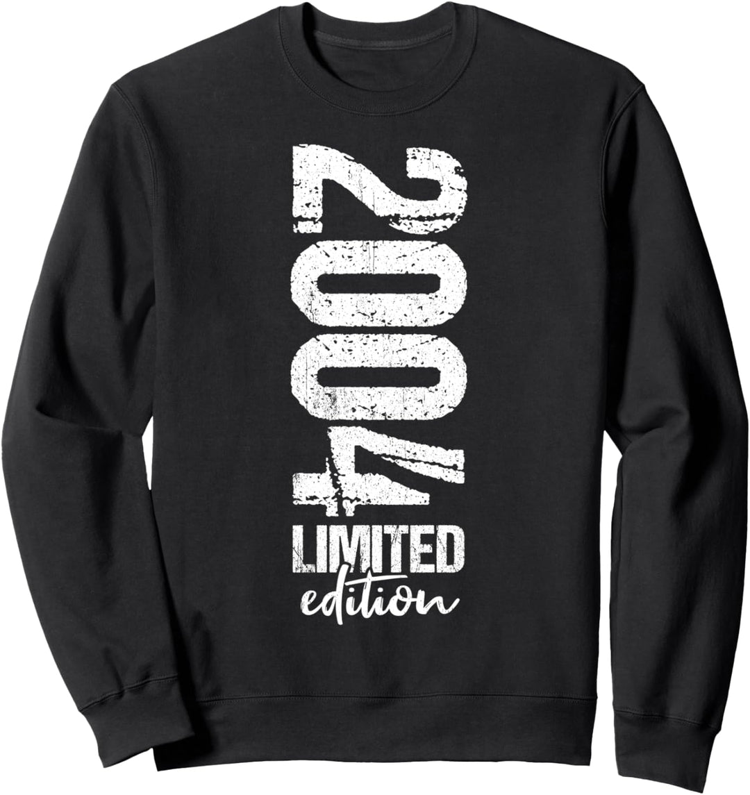 18 Jahre Jahrgang 2004 Limited Edition 18. Geburtstag Sweatshirt