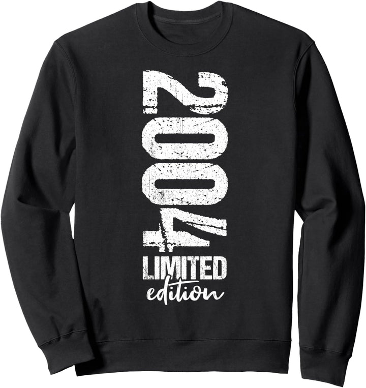18 Jahre Jahrgang 2004 Limited Edition 18. Geburtstag Sweatshirt
