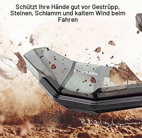 KIMISS Motorrad-Handschützer ， Powersports-Handschützer， 22mm Motorrad Handschutz Aluminiumlegierung
