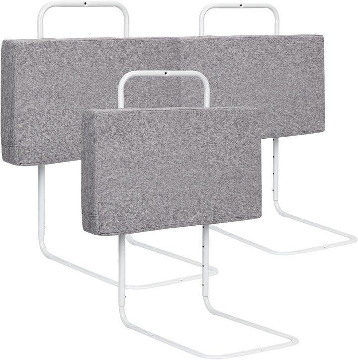 Tubiaz Bettgitter rausfallschutz Bett 3x50cm 5-Loch Höhenverstellbar Bettschutzgitter für Kinder Bet