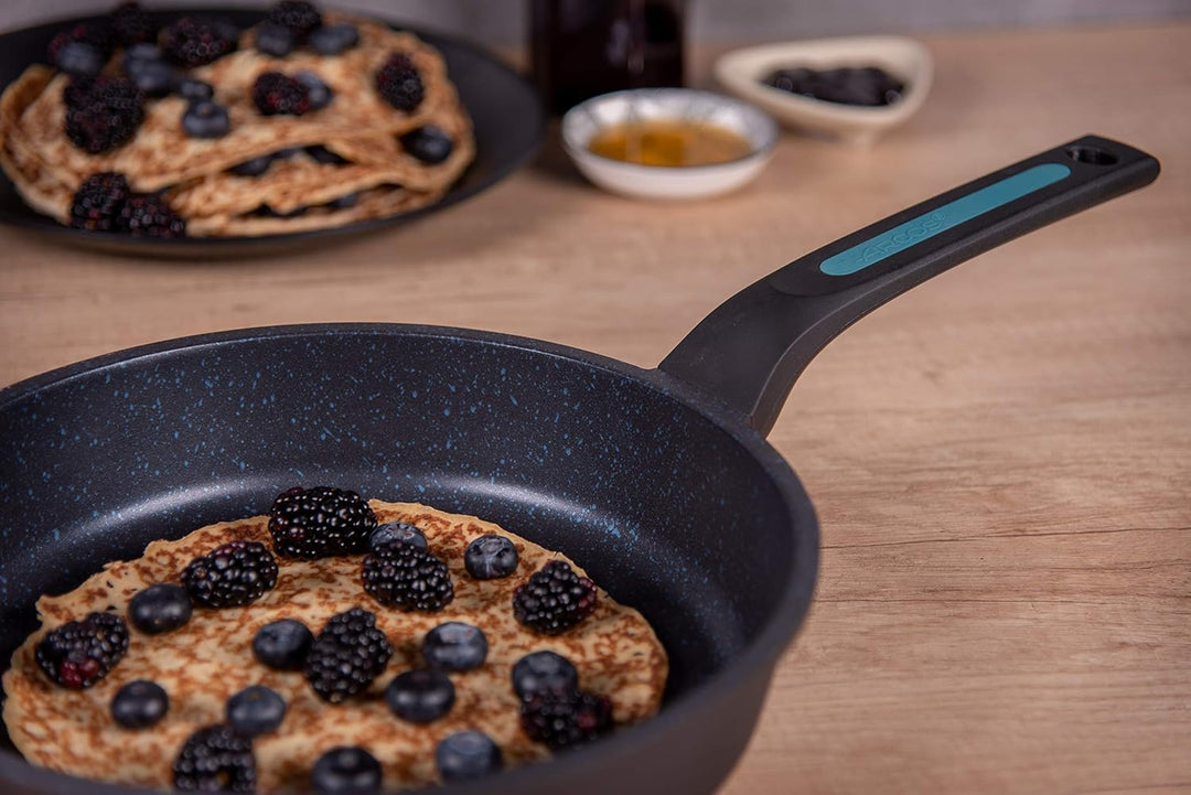 ARCOS Thera Antihaft-Pfanne 20 cm für Induktion, Gas und Glaskeramik Kleine Küchenpfanne aus Aluguss