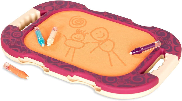 B. toys Maltafel Zaubertafel Wasser Doodle – Tragbares Kinder Malbrett zum Malen und Schreiben mit 4
