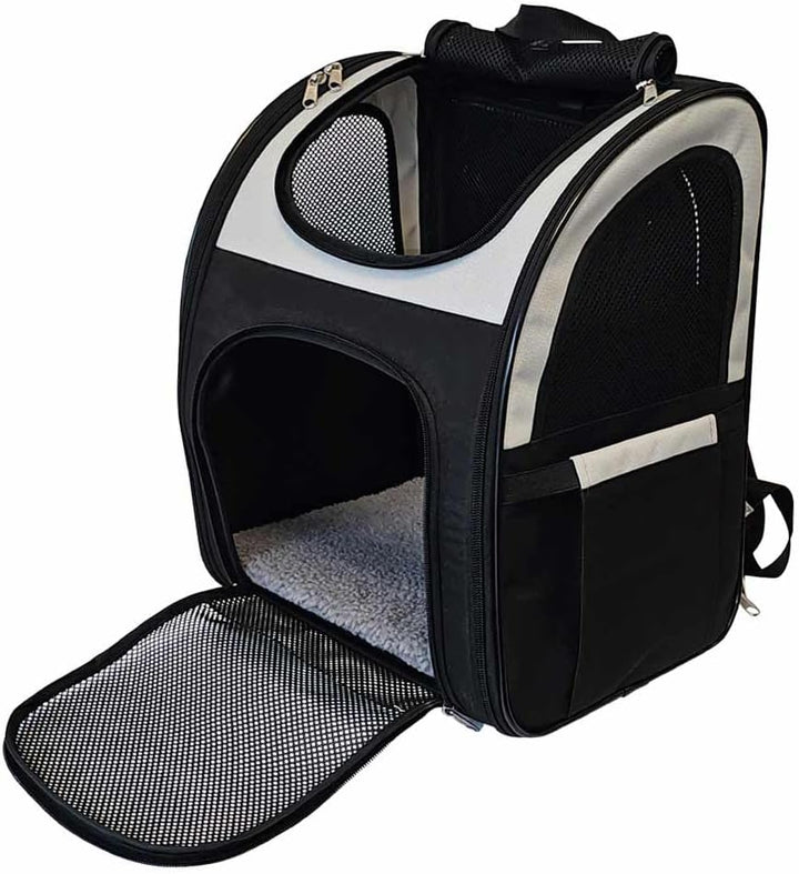 Nobby Rucksack Extend 2 Creme schwarz 34 x 28 x 41 cm