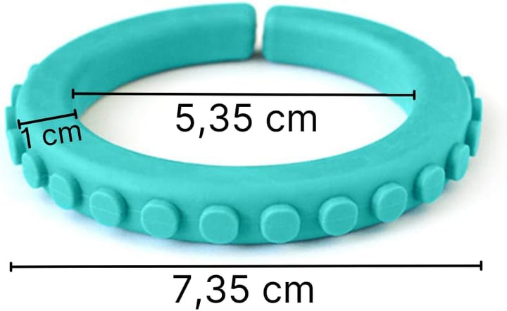 ARK Kauarmband texturiert in verschiedenen Stärken für Kinder- Innnen Durchmesser ca. 5,35 cm - zum