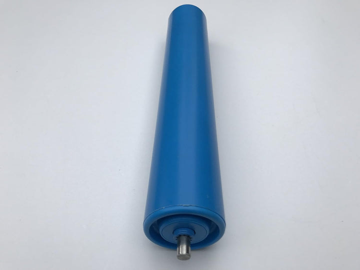 Tragrolle Tragrollen Rollen Kunststoff mit Federachse für Rollenbahn Ø 50 mm (Länge: 550 mm), Länge: