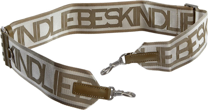 Liebeskind Damen Logo Webbing Strap Shoulder Straps Long, Salvia