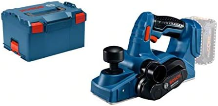 Bosch Professional 18V System Akku Hobel GHO 18 V-LI (ohne Akkus und Ladegerät, in L-BOXX) GHO 18 V-
