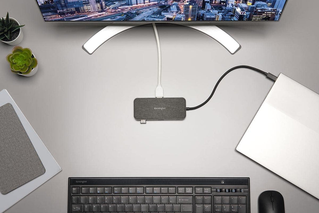 Kensington SD1650p USB-C Single 4K Tragbare Docking Station, Mobiles Dock mit HDMI, Kompatibel mit A