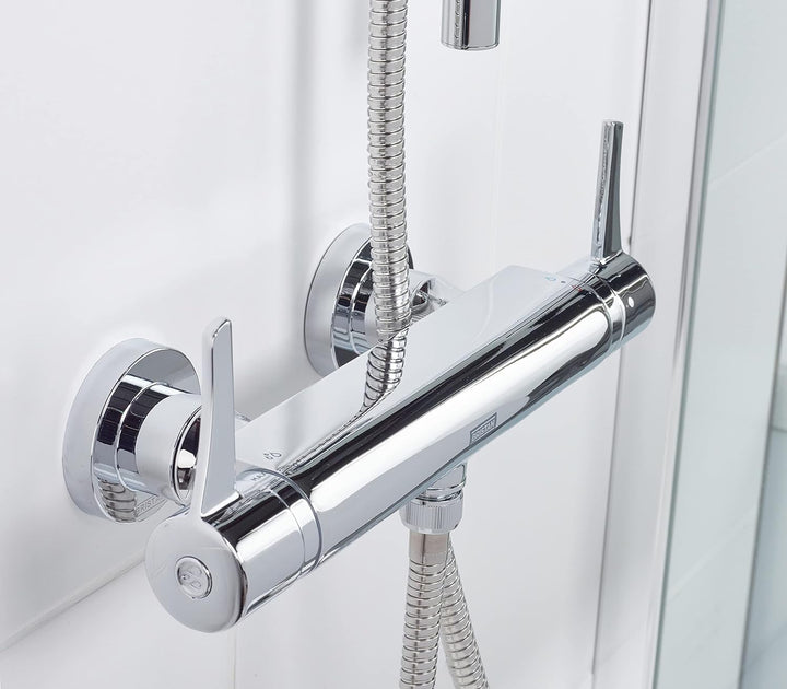 Bristan DUL2 SHXARFF C Design Utility Hebelmischer mit verstellbarem Duschsystem und schnell montier