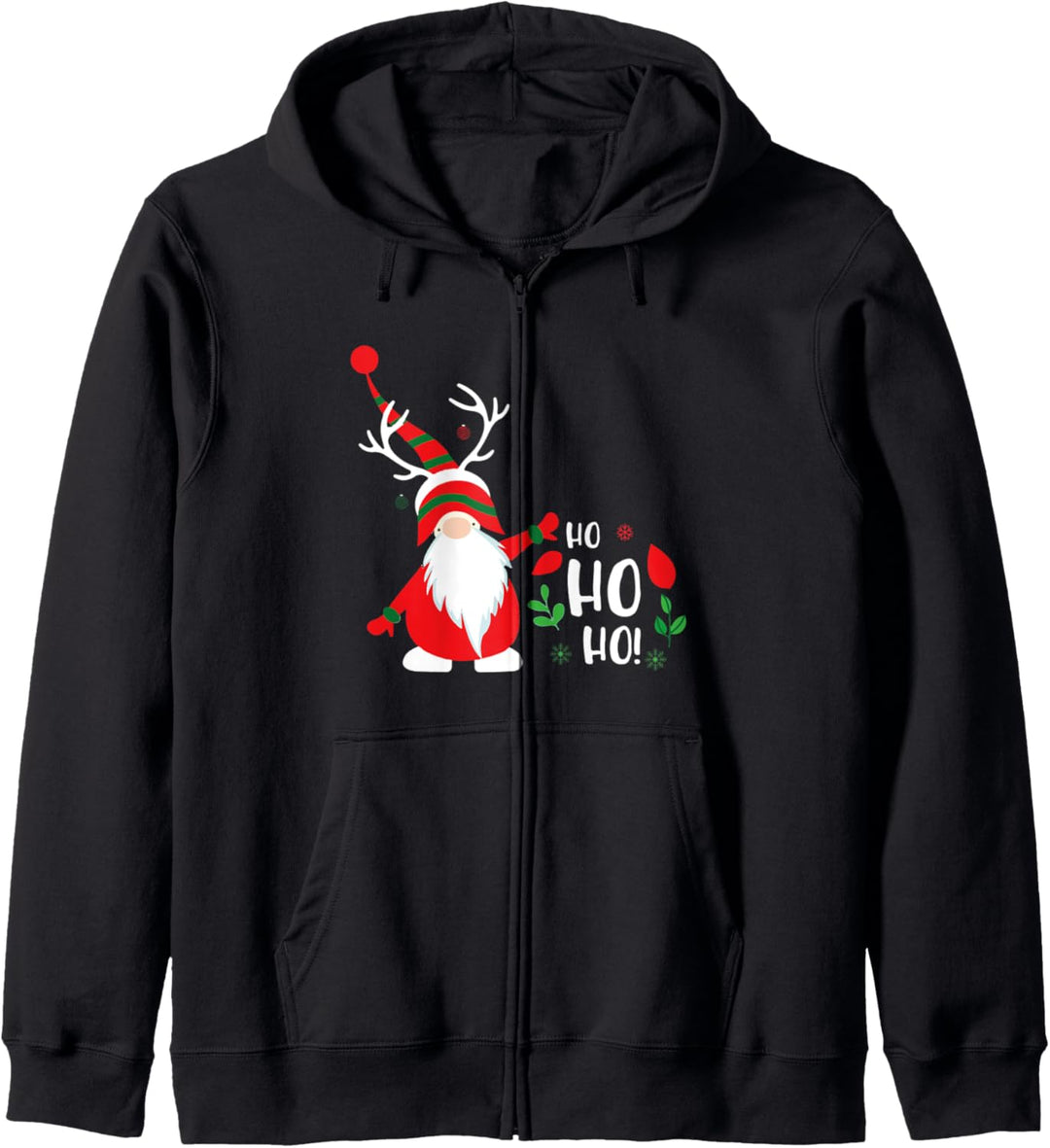 Weihnachtsoutfit Mini Weihnachtsmann Santa Nikolaus Ho Ho Ho Kapuzenjacke