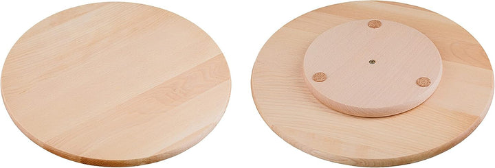 Practic Drehteller Rotierendes Pizzabrett 30cm rundes Pizzaboard, Servierbrett, Käsebrett, Käsebrett