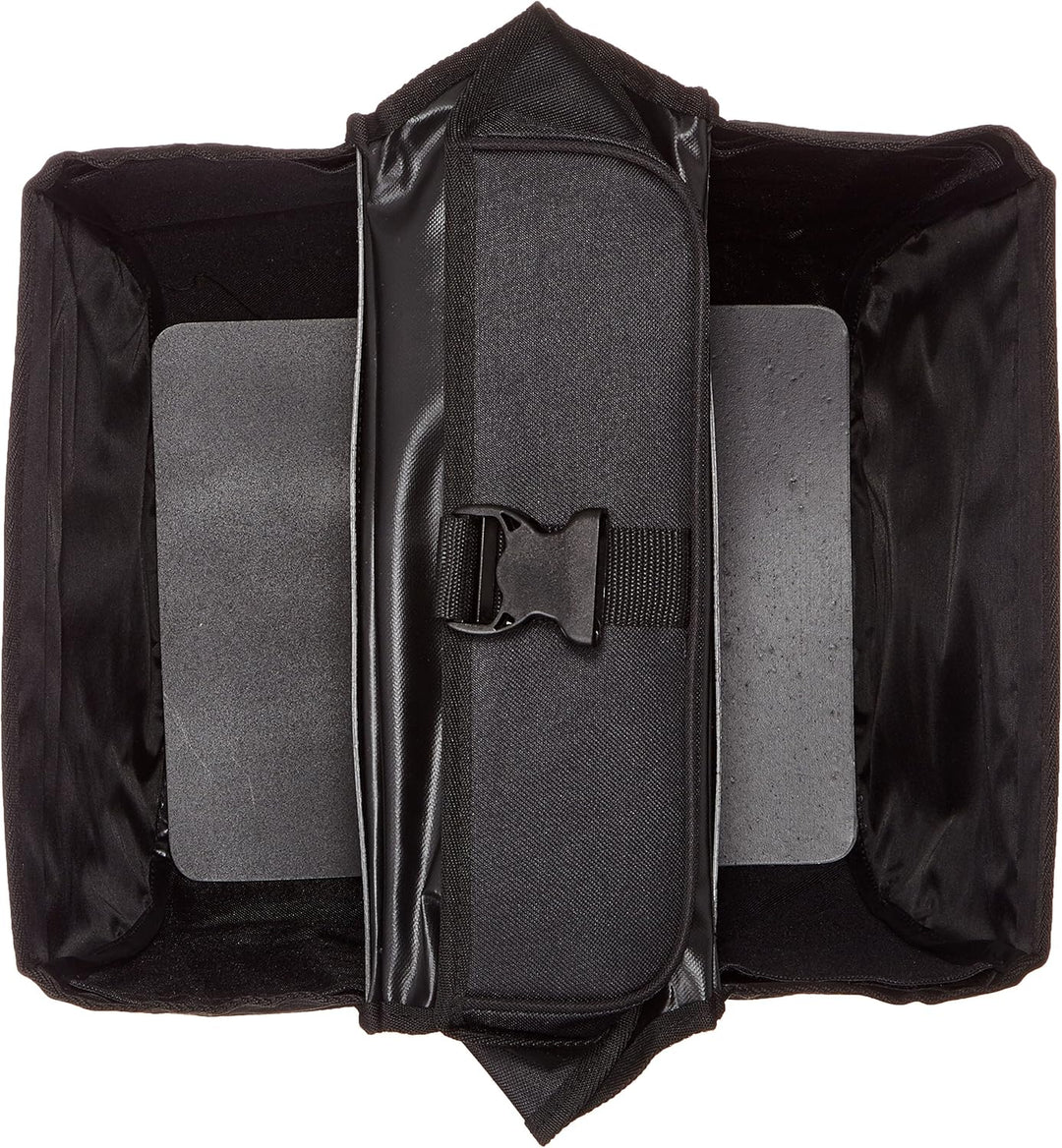 Haberland Fahrradtasche Doppeltasche Einsteiger-Serie Schwarz, Schwarz