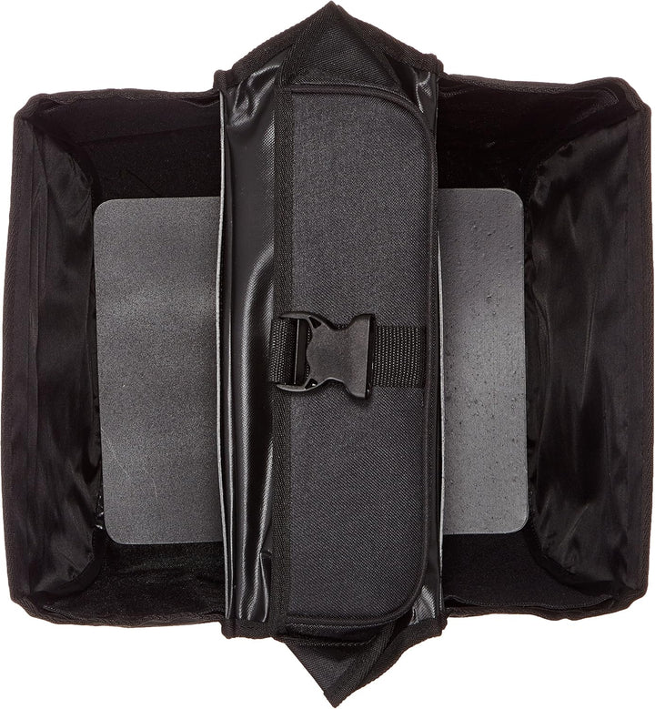 Haberland Fahrradtasche Doppeltasche Einsteiger-Serie Schwarz, Schwarz