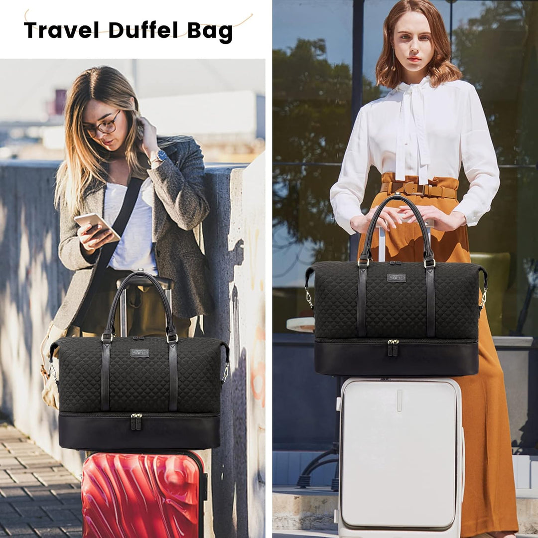 Sucipi Reisetasche Damen, Weekender Handgepäck Tasche, Kliniktasche Geburt Mommy Bag, Wasserdicht Sp
