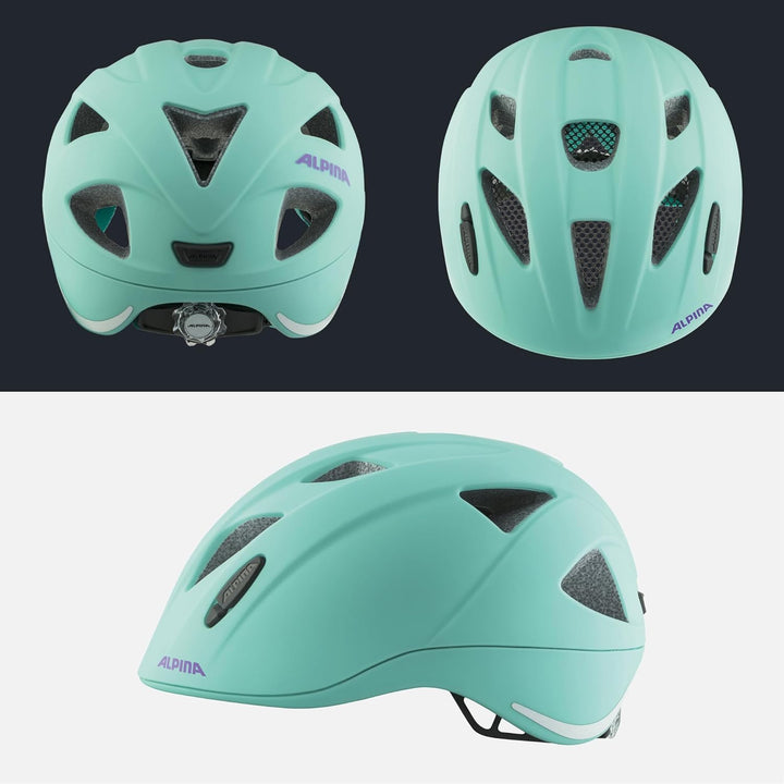 ALPINA XIMO L.E. - Leichter, Sicherer & Bruchfester Fahrradhelm Mit Optionalen LED-Licht Für Kinder