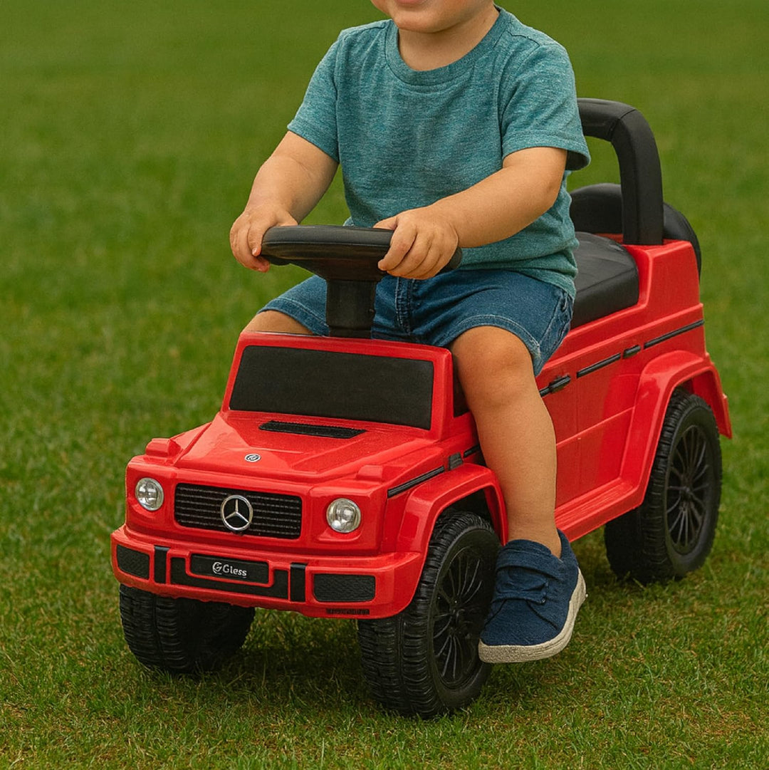 SUV Mercedes Ride-On Schiebeauto für Kinder von 1-4 Jahren, realistische Geräusche, rutschfeste Räde