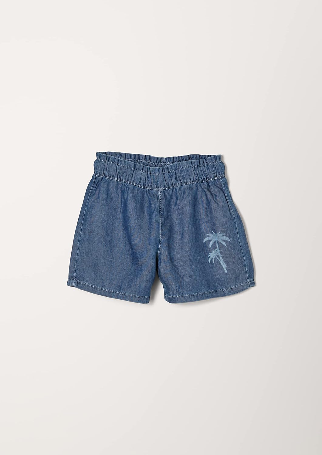 s.Oliver Junior Mädchen Hose kurz 104 Ozeanblau, 104 Ozeanblau