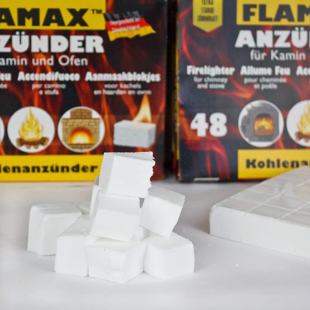 288x / 576x / 1152x Anzündwürfel Kaminanzünder Kohleanzünder Anzünder Würfel Grillanzünder Ofenanzün