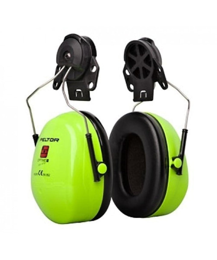 3M H540P3EV Peltor Optime III Kapselgehörschutz Hi-viz Helmet Mounted, Hi-viz Helmet Mounted