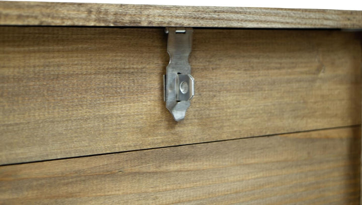 Kistenkolli Altes Land Truhe Hugo in verschiedenen Farben mit Deckel 50x36x26cm Aufbewahrungskiste S