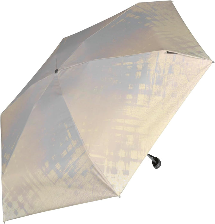 Knirps mini Taschenschirm Travel mit UV- und Hitze-Schutz - Black Heatshield - Luxury - Pearl Beige-
