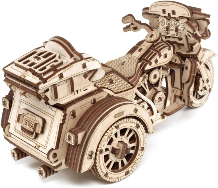 3D Puzzle Motorrad – DIY Motorrad 3D Puzzle Erwachsene & Jugendliche ab 14 Jahren – 3D Holzpuzzle mi