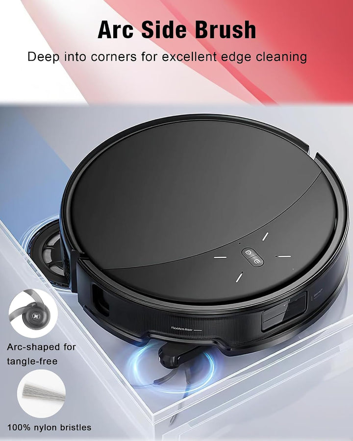 Zubehör für Roborock Qrevo S5V/Curv/Curv S5X/Curv C/Edge/Edge S5A | Ersatzteile set: 6 Staubbeutel,