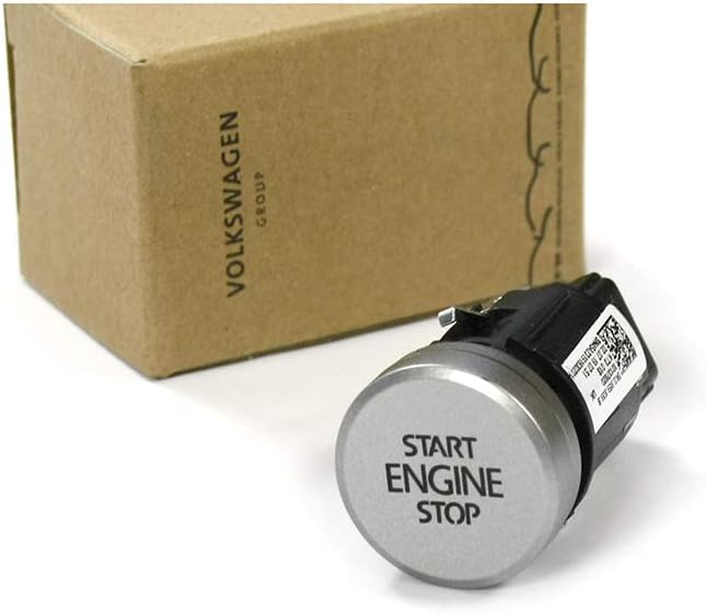 Start/Stopp-Schalter Drucktaster Zündung chrom seidenmatt 5K0959839BL88