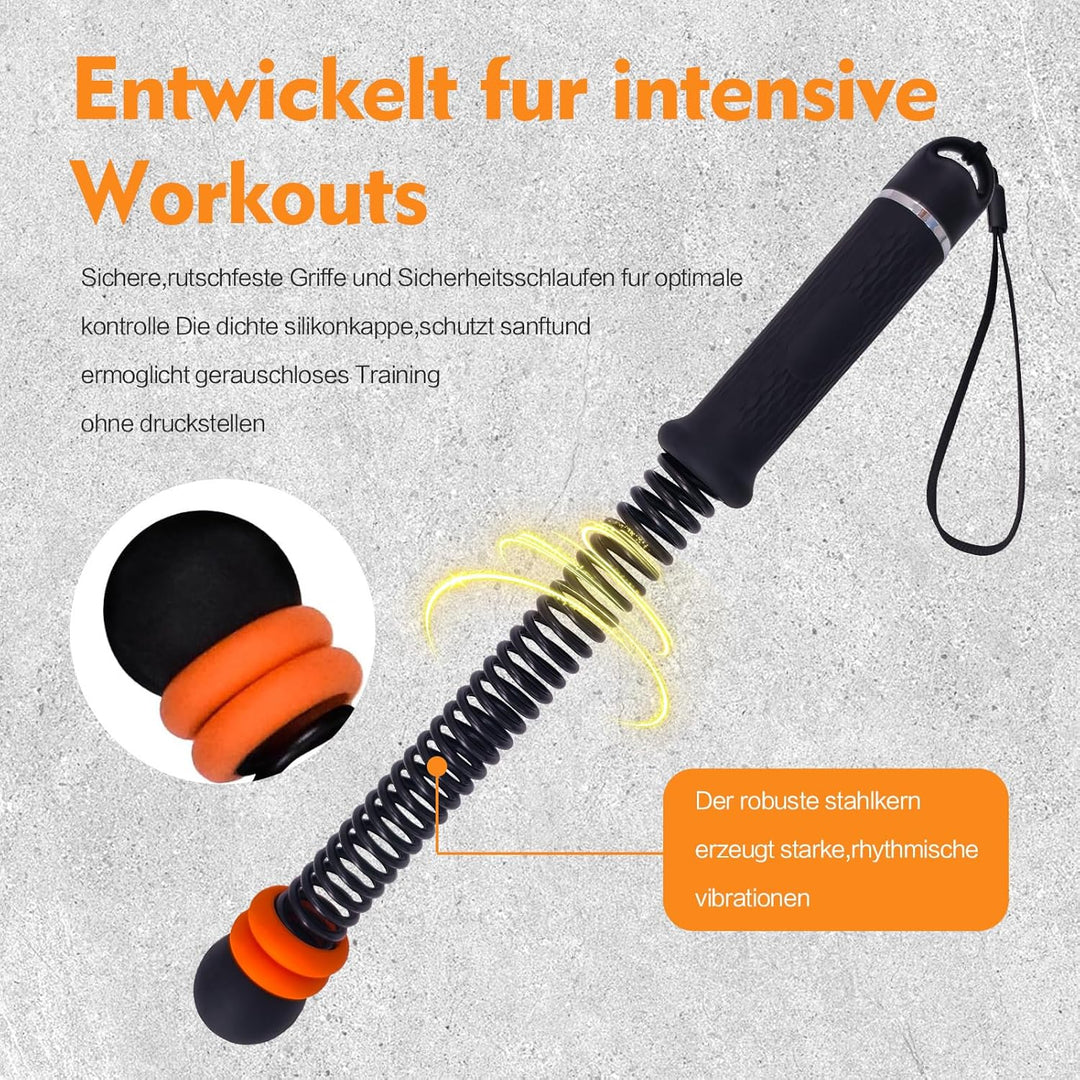 Weighted Battle Rope Ohne Seil,Verstellbare Battle Ropes für Zuhause, leises Seilloses Battle Rope m