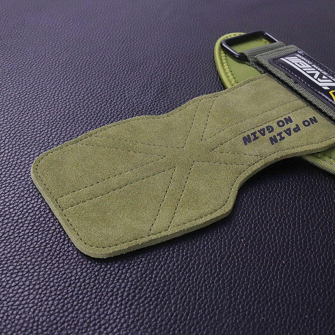 TAVIEW Premium Gewichtheben Handgelenkhaken Riemen für maximale Griffunterstützung für Deadlift Hand