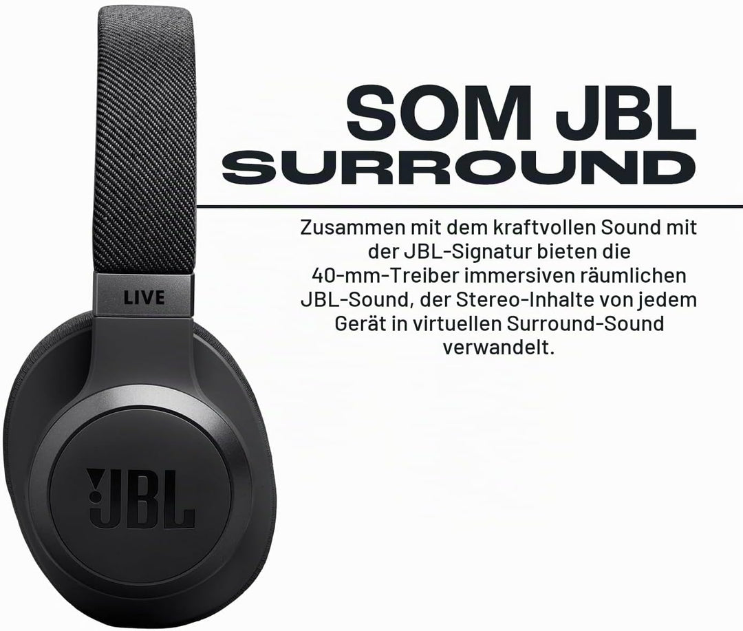 JBL Porodo PDX414 E-Sports High Definition RGB Gaming Kopfhörer, Schwarz