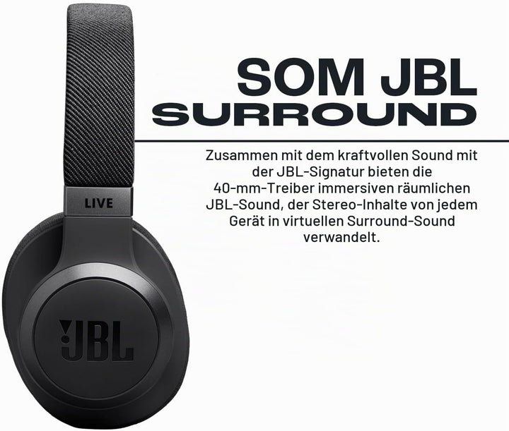 JBL Porodo PDX414 E-Sports High Definition RGB Gaming Kopfhörer, Schwarz