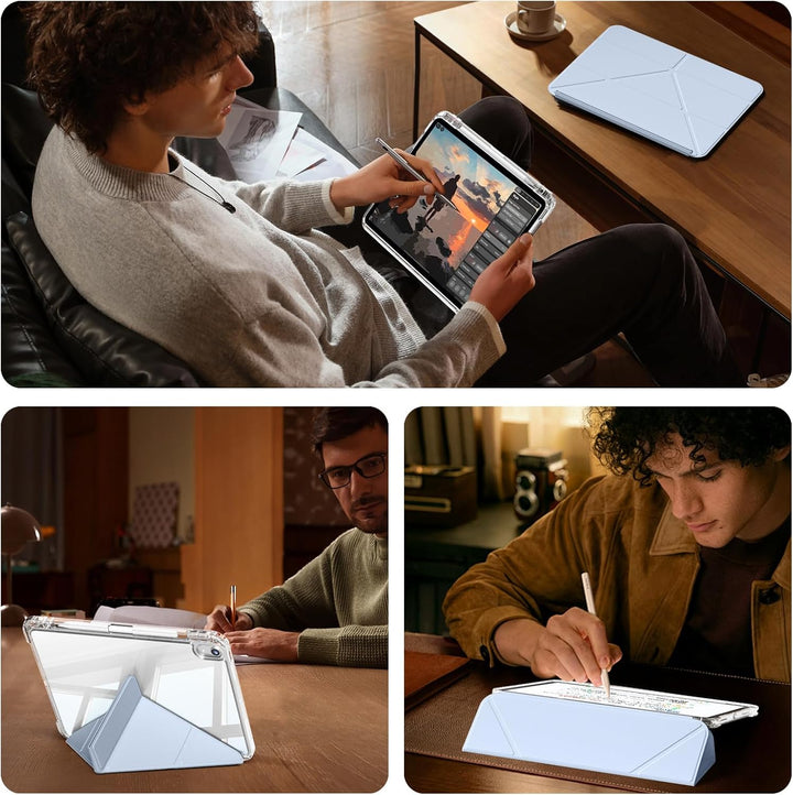 Hülle für iPad 11. Generation (A16) 11 Zoll 2025, iPad 10. Generation 10,9 Zoll 2022 mit Stifthalter