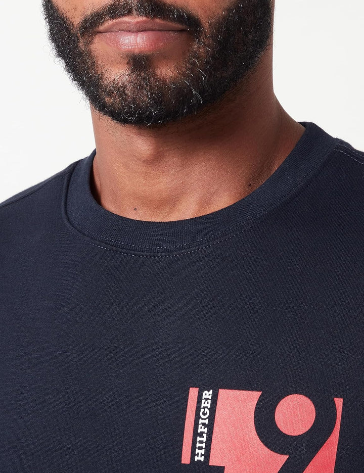 Tommy Hilfiger Herren Sweatshirts M Blau (Desert Sky), M Blau (Desert Sky)