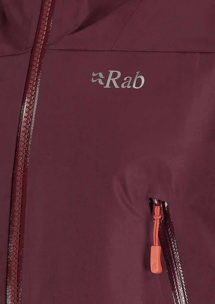 Rab Damen Kangri GTX Jacke Regenjacke Hardshelljacke 34 Deep Heather, 34 Deep Heather