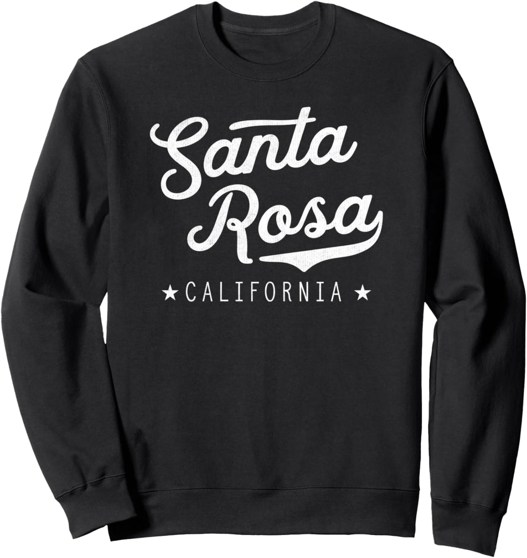 Classic Retro Vintage Santa Rosa California Home USA Gift Sweatshirt