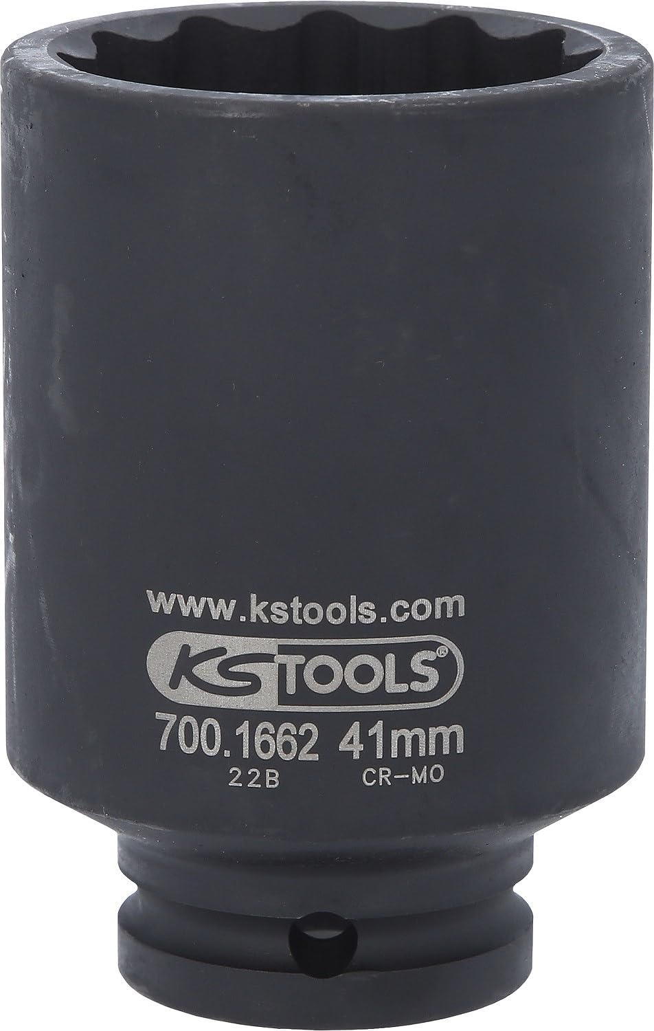 KS Tools 700.1662 Traggelenk-Stecknuss für Citroen und Peugeot, 41 mm, 35 x 25 x 13 cm Single, Singl